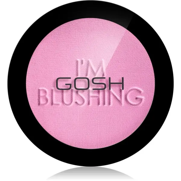 GOSH COPENHAGEN GOSH COPENHAGEN I'm Blushing руж - пудра цвят 005 Shocking Pink 5.5 гр.