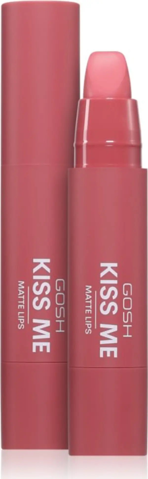 GOSH COPENHAGEN GOSH COPENHAGEN Kiss Me Matte Lips крем-червило с матиращ ефект цвят 001 Hot Kiss 3 гр.