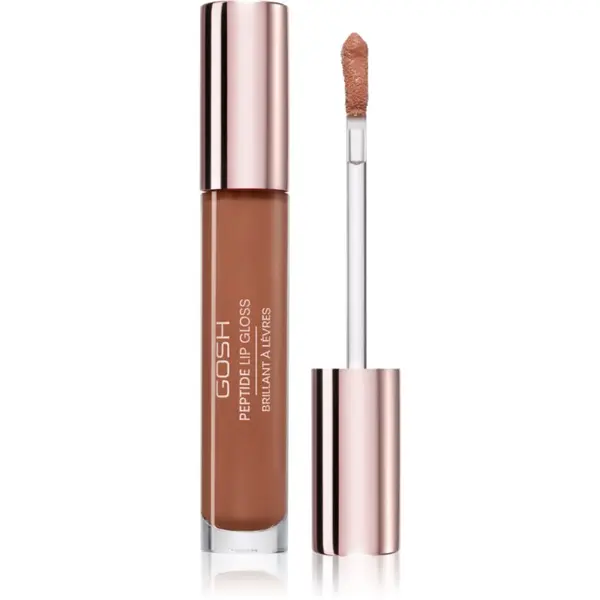 GOSH COPENHAGEN GOSH COPENHAGEN Peptide Lip Gloss блясък за устни с пептиди цвят 007 Chocolate Mousse 7 мл.