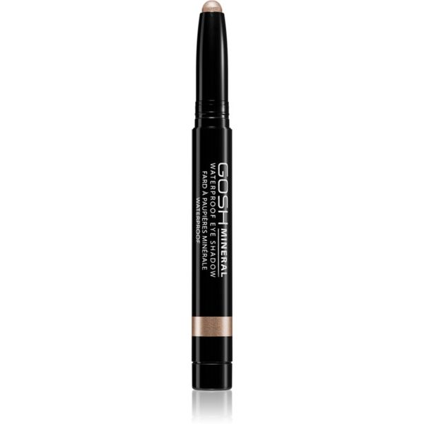 Gosh Gosh Mineral Waterproof дълготрайни сенки за очи в молив водоустойчиви цвят 002 Golden Brown 1,4 гр.