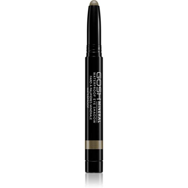 Gosh Gosh Mineral Waterproof дълготрайни сенки за очи в молив водоустойчиви цвят Olive Green 1,4 гр.