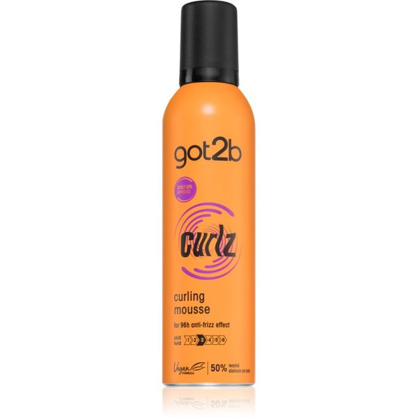 got2b got2b Curlz пяна за коса за оформяне на къдрици 250 м