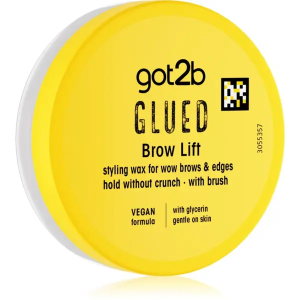 got2b got2b Glued Brow Lift фиксиращ восък за вежди с четка 12 мл.