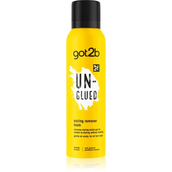 got2b got2b Un-glued Styling Remover Foam почистваща пяна За коса 150 мл.