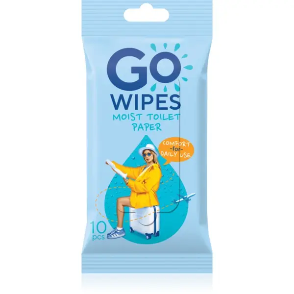 GoWipes GoWipes Comfort влажна тоалетна хартия 10 бр.
