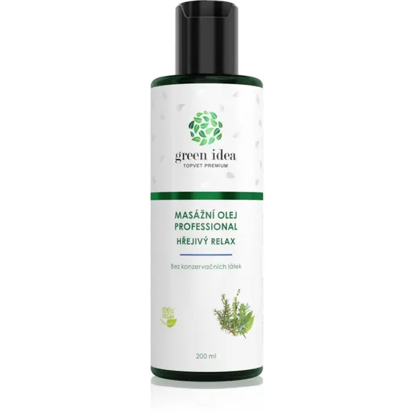Green Idea Green Idea Massage oil warm relaxation масажно олио 200 мл.