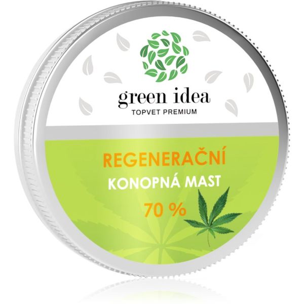 Green Idea Green Idea Regenerative hemp ointment 70% регенерираща и успокояваща грижа 100 мл.
