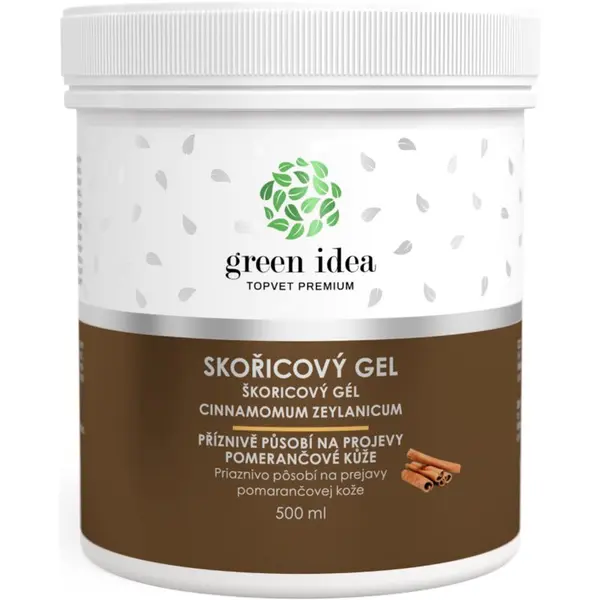 Green Idea Green Idea Skořicový gel масажен гел 500 мл.