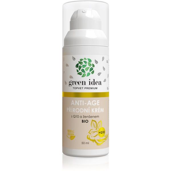 Green Idea Green Idea Topvet Premium Antiage natural cream with Q10 and ginseng крем за зряла кожа 50 мл.