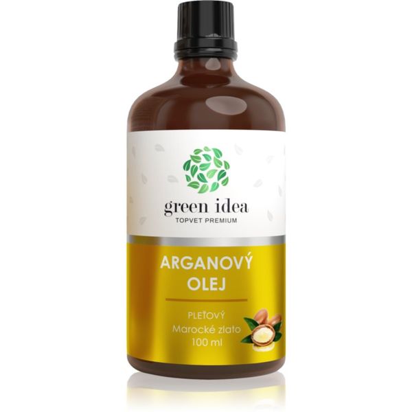Green Idea Green Idea Topvet Premium Argan oil олио за лице за всички видове кожа, включително и чувствителна 100 мл.