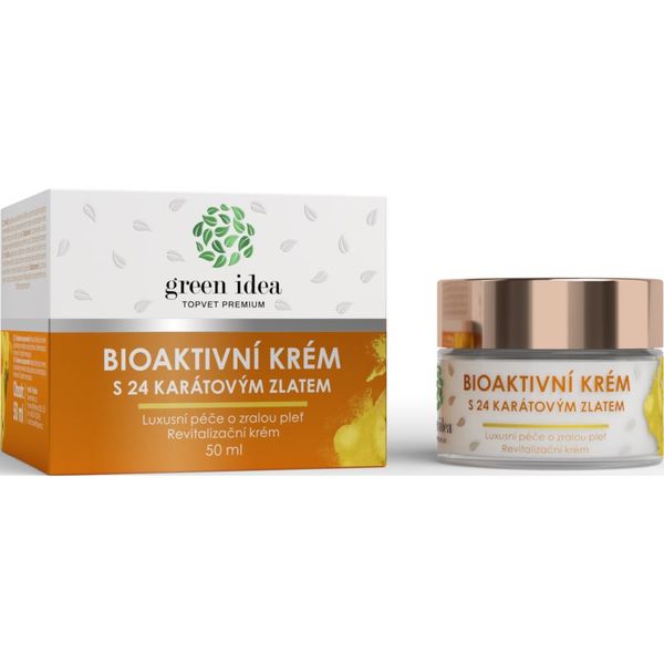 Green Idea Green Idea Topvet Premium Bioaktivní krém s 24 karátovým zlatem луксозна грижа за зряла кожа 50 мл.