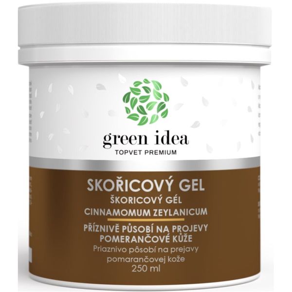 Green Idea Green Idea Topvet Premium Skořicový gel масажен гел 250 мл.
