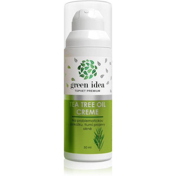 Green Idea Green Idea Topvet Premium Tea Tree Oil Creme регенериращ дневен крем за проблемна кожа, акне 50 мл.