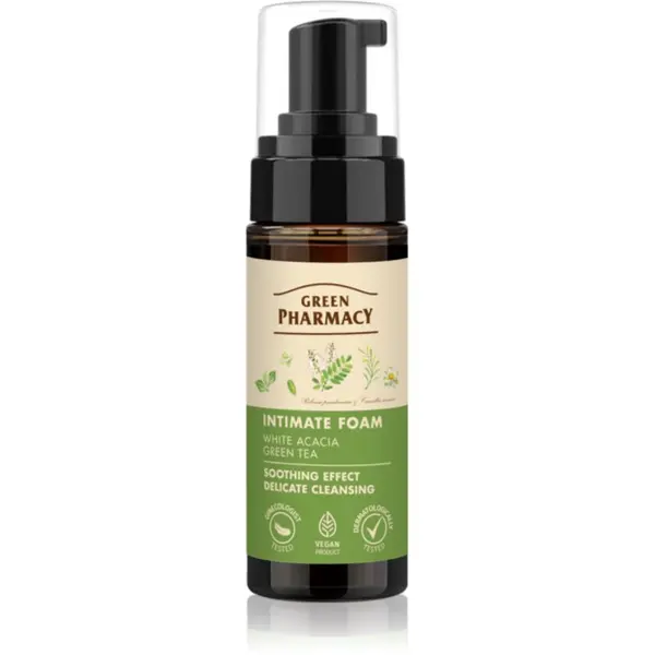 Green Pharmacy Green Pharmacy Acaccia & Tea интимна измиваща пяна 150 мл.