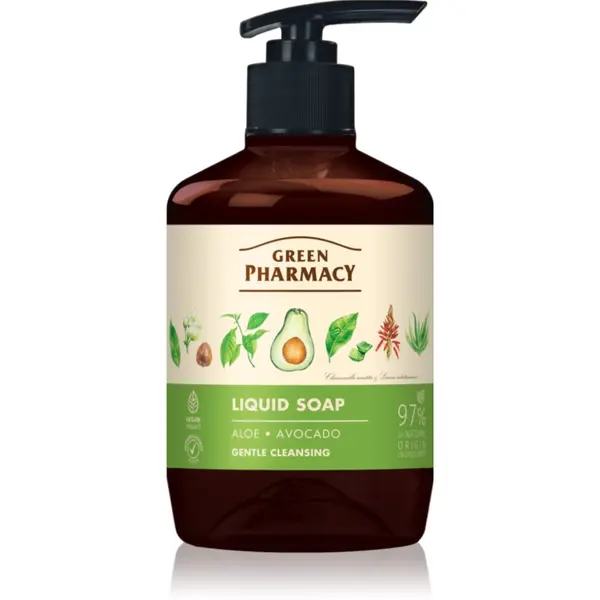 Green Pharmacy Green Pharmacy Aloe & Avocado течен сапун за ръце 460 мл.
