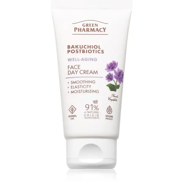 Green Pharmacy Green Pharmacy Bakuchiol & Postbiotics Day Face Cream подмладяващ защитен дневен крем 50 мл.