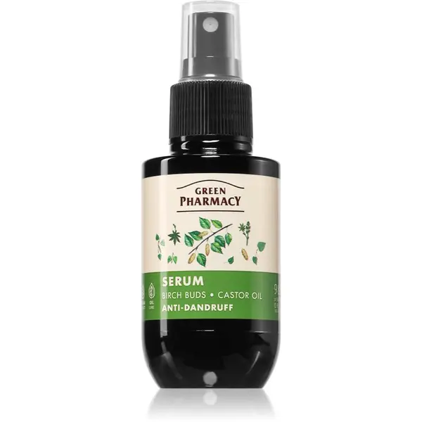 Green Pharmacy Green Pharmacy Birch Buds & Castol Oil Care Serum серум против пърхот 100 мл.