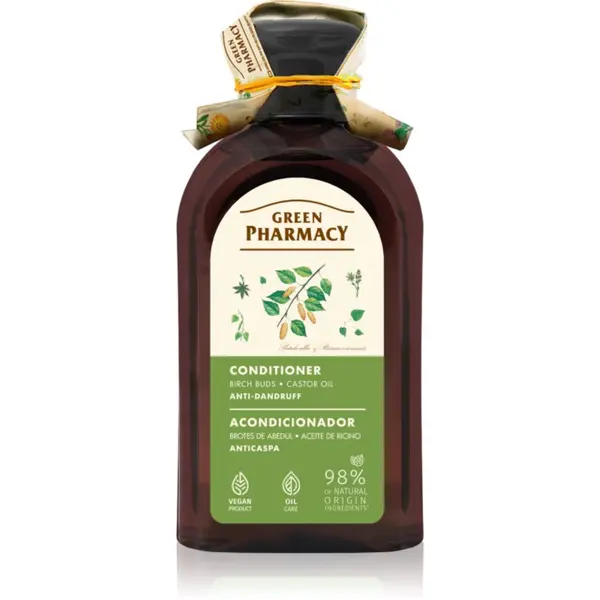 Green Pharmacy Green Pharmacy Birch Buds & Castol Oil Conditioner балсам против пърхот 300 мл.