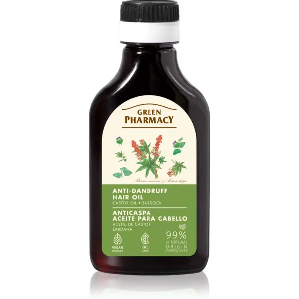 Green Pharmacy Green Pharmacy Burdock Oil Hair Oil грижа с масло против пърхот 100 мл.