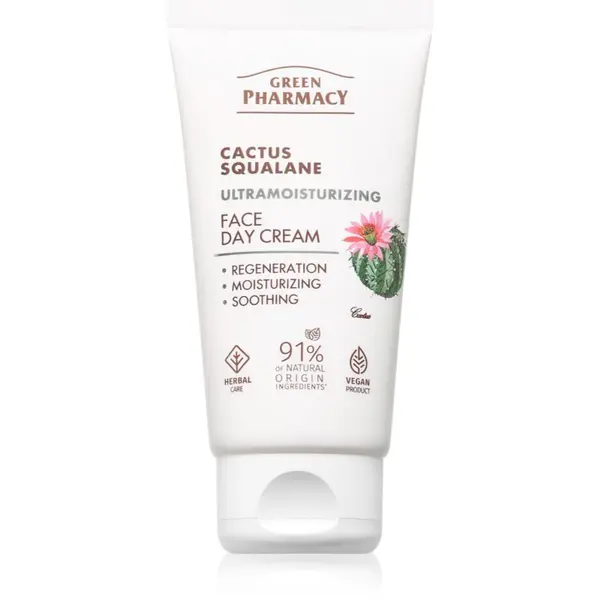 Green Pharmacy Green Pharmacy Cactus & Squalane Day Face Cream хидратиращ дневен крем 50 мл.