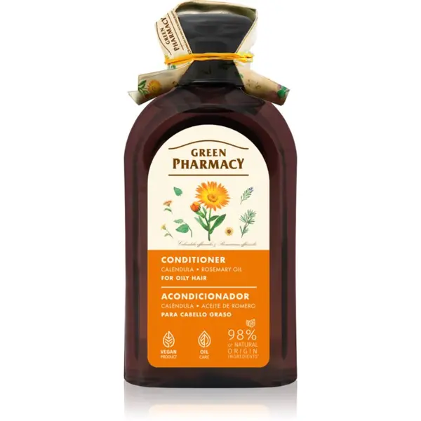 Green Pharmacy Green Pharmacy Calendula & Rosemary Conditioner балсам за мазна коса 300 мл.