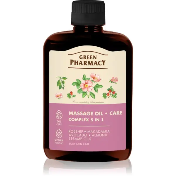 Green Pharmacy Green Pharmacy Complex 5in1 Massage Oil масажно олио 200 мл.