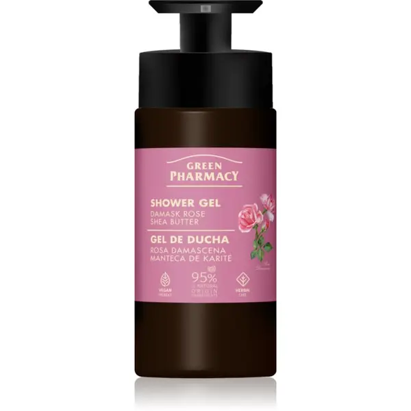 Green Pharmacy Green Pharmacy Damask Rose & Shea Butter душ гел 739 мл.