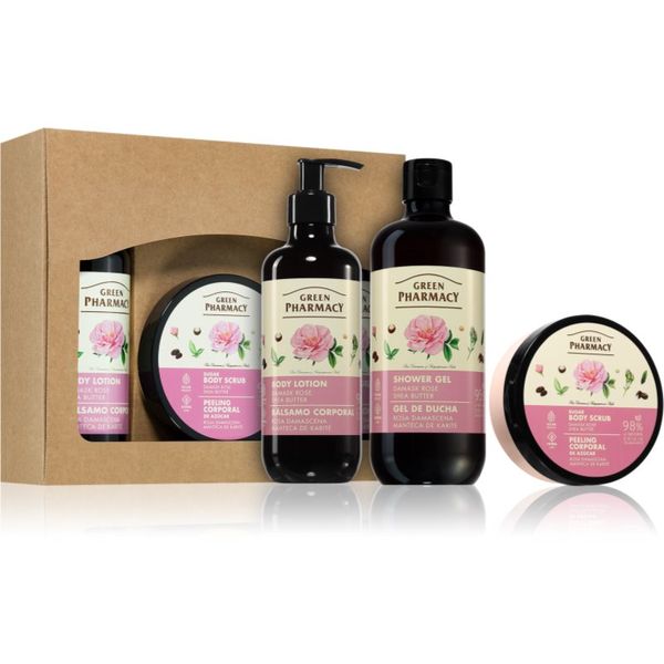 Green Pharmacy Green Pharmacy Damask Rose & Shea Butter SET подаръчен комплект