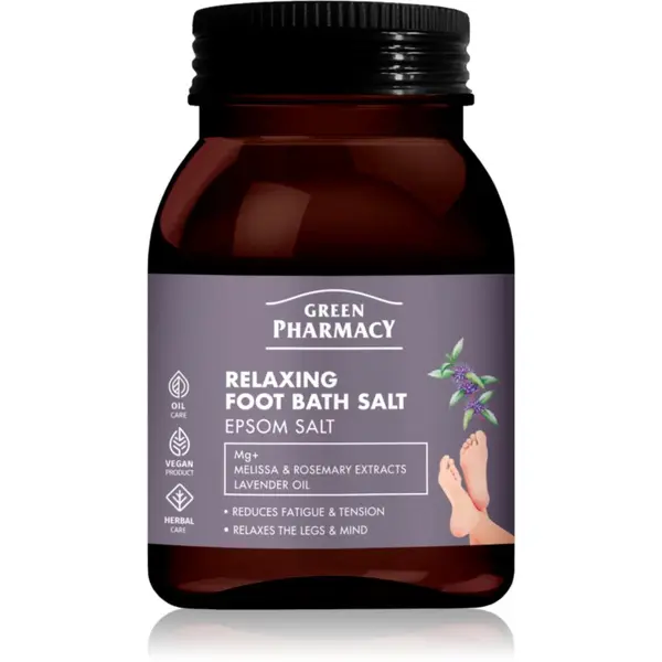 Green Pharmacy Green Pharmacy Foot Care Relaxing Foot Bath Salt сол за релаксираща вана за крака 400 гр.