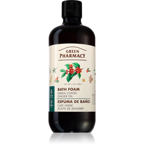 Green Pharmacy Green Pharmacy Green coffee & Ginger Oil Bath Foam пяна за вана 500 мл.