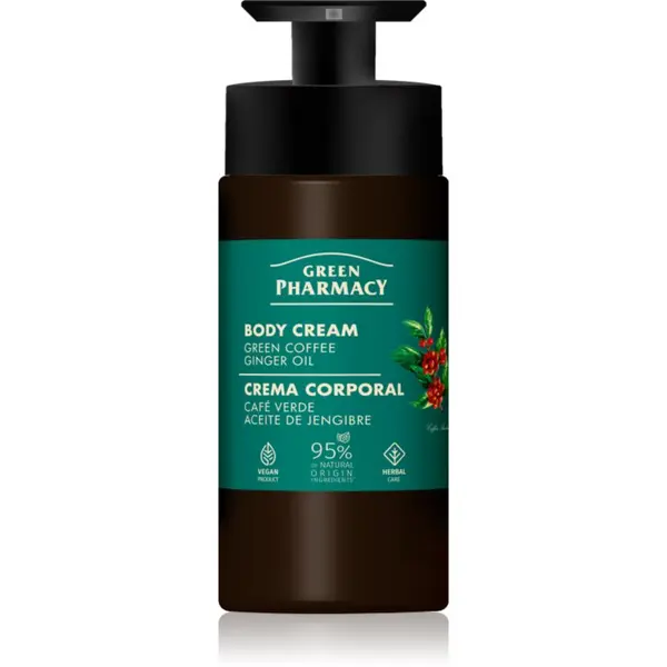 Green Pharmacy Green Pharmacy Green Coffee & Ginger Oil крем за тяло 739 мл.