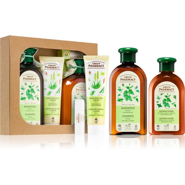 Green Pharmacy Green Pharmacy Herbal Care подаръчен комплект(за нормална коса)
