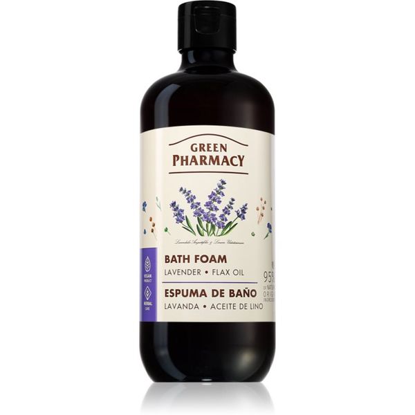 Green Pharmacy Green Pharmacy Lavender & Linseed Oil Bath Foam пяна за вана с лавандула 500 мл.