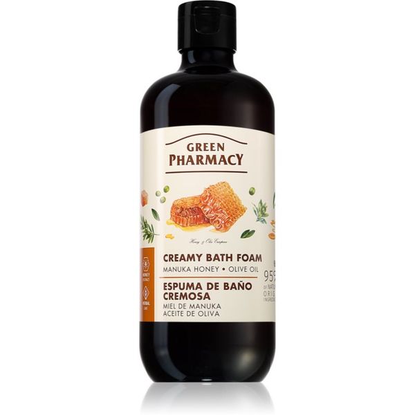 Green Pharmacy Green Pharmacy Manuka Honey & Olive Oil Bath Foam кремообразна пяна за вана 500 мл.