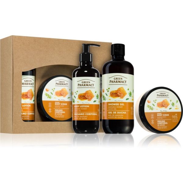 Green Pharmacy Green Pharmacy Manuka Honey & Olive Oil SET подаръчен комплект