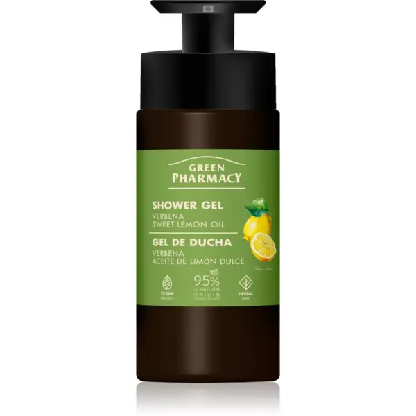 Green Pharmacy Green Pharmacy Verbena & Sweet Lemon Oil душ гел 739 мл.