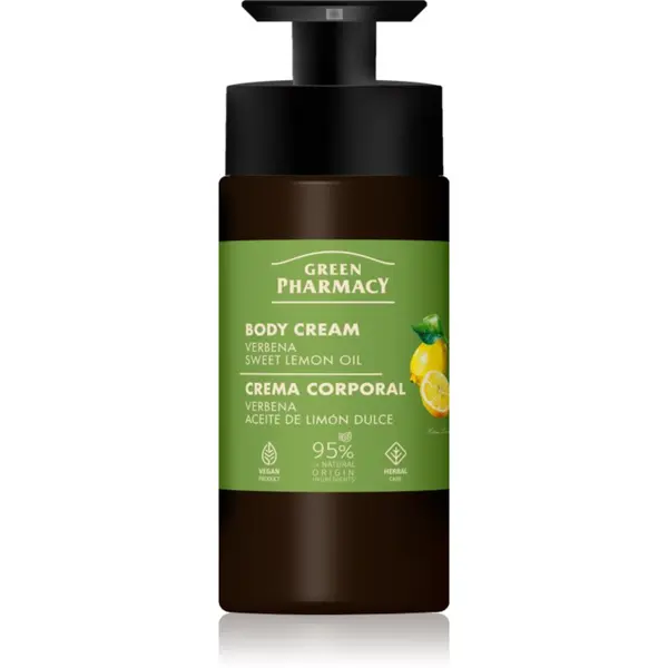 Green Pharmacy Green Pharmacy Verbena & Sweet Lemon Oil крем за тяло 739 мл.