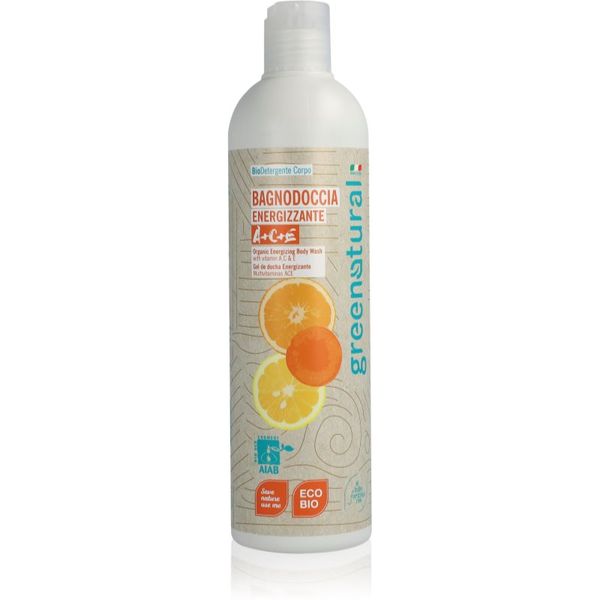 Greenatural Greenatural Body Wash with Vitamins ACE зареждащ с енергия душ гел с витамини A, C, E 250 мл.