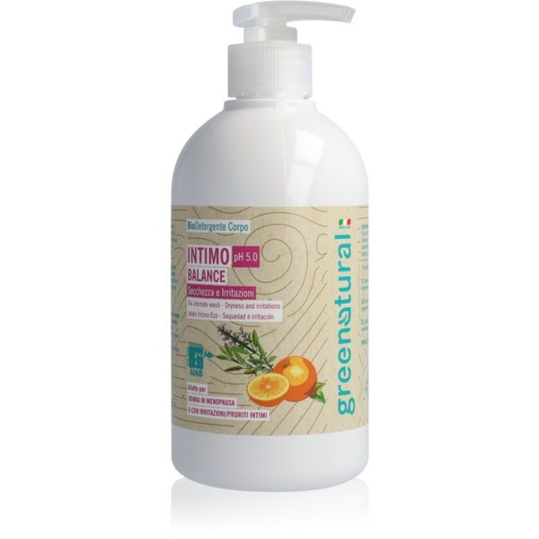 Greenatural Greenatural Intimate Wash Gel Balance Orange pH 5,0 BIO гел за интимна хигиена 500 мл.