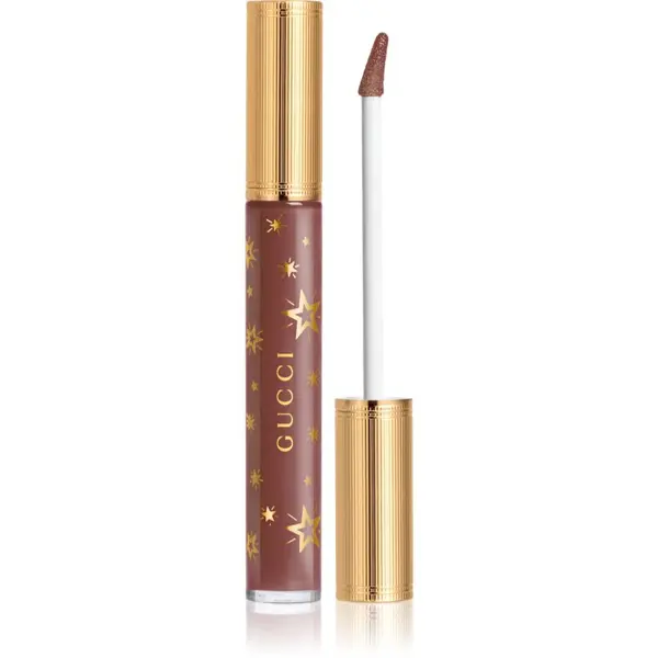 Gucci Gucci Gucci Beauty Gloss à Lèvres блясък за устни за по-голям обем цвят 118 Suzanne Brown 6.5 мл.