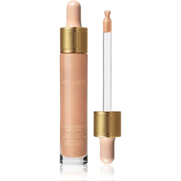 Gucci Gucci Gucci Beauty Illuminateur de Beauté течен хайлайтър цвят 01 Gold 12 мл.