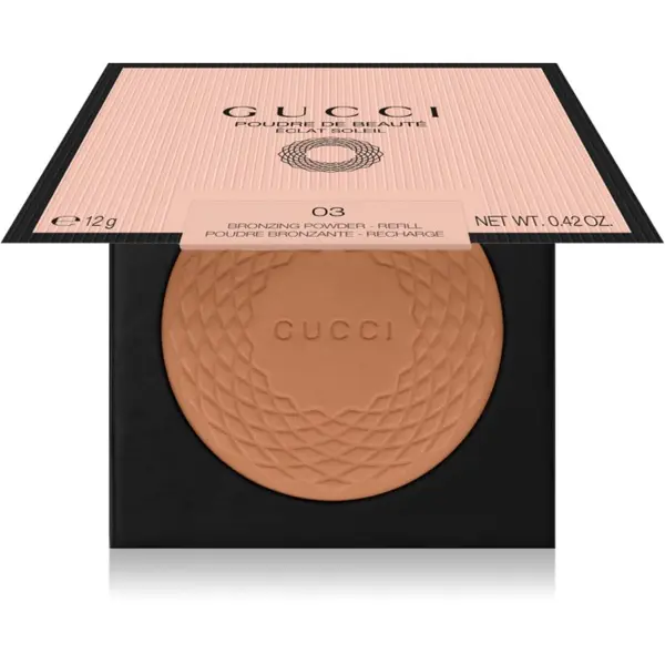 Gucci Gucci Gucci Beauty Poudre De Beauté Éclat Soleil Powder бронзант пълнител цвят 03 12 гр.