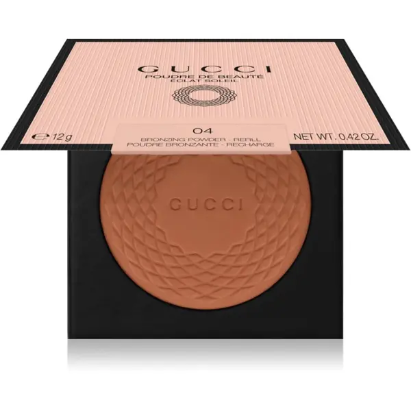 Gucci Gucci Gucci Beauty Poudre De Beauté Éclat Soleil Powder бронзант пълнител цвят 04 12 гр.