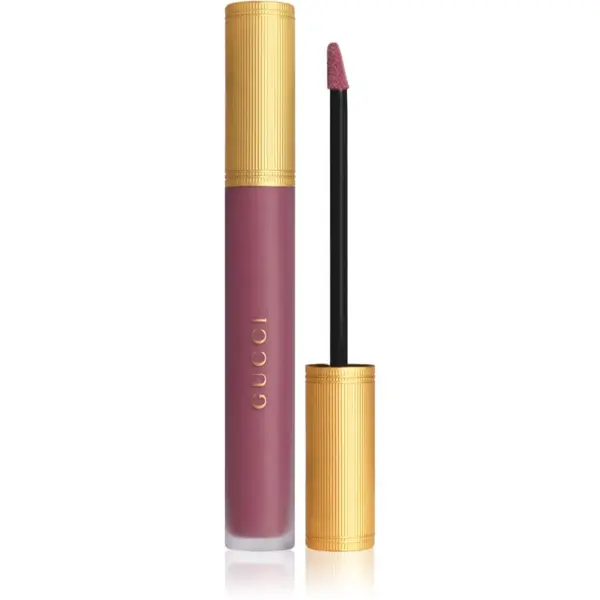Gucci Gucci Gucci Beauty Rouge à Lèvres Matte Lipstick матиращо течно червило цвят 413 Cornelia Pink 6.5 мл.
