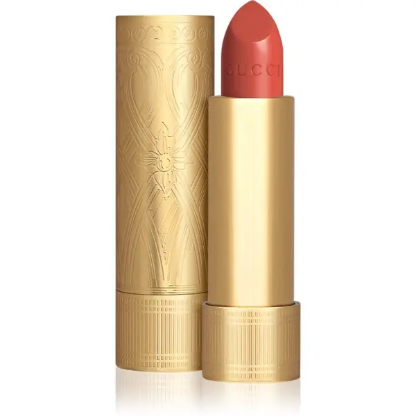 Gucci Gucci Gucci Beauty Rouge à Lèvres Satin Lipstick сатенено червило цвят 208 They Met in Argentina 3.5 гр.