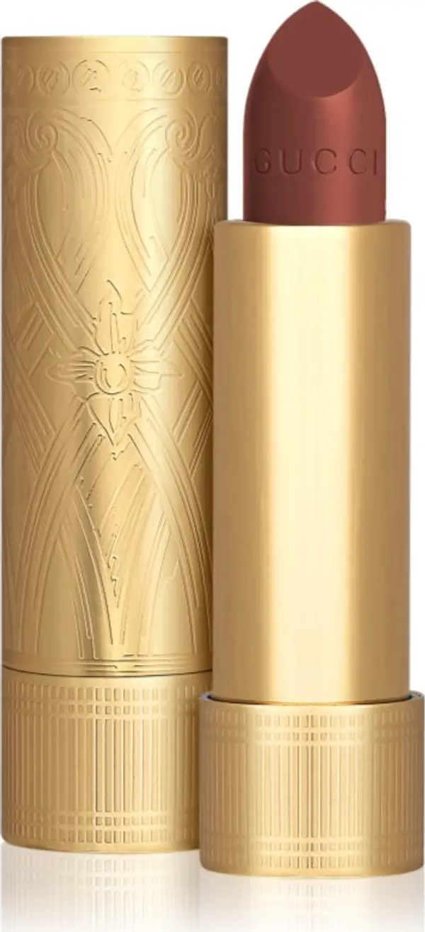 Gucci Gucci Gucci Beauty Rouge à Lèvres Satin Lipstick сатенено червило цвят 223 Isabel Rosewood 3.5 гр.