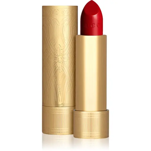 Gucci Gucci Gucci Beauty Rouge à Lèvres Satin Lipstick сатенено червило цвят 25 Goldie Red 3.5 гр.