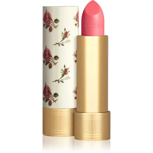 Gucci Gucci Gucci Beauty Rouge à Lèvres Voile бляскаво червило цвят 410 No More Orchid 3.5 гр.