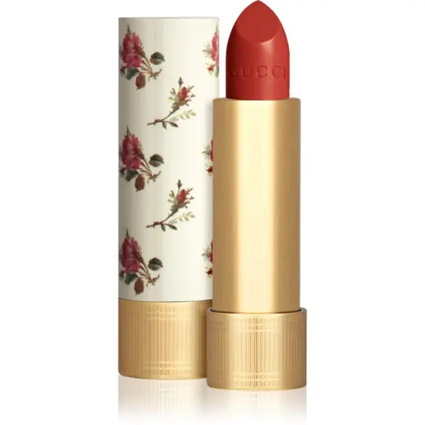 Gucci Gucci Gucci Beauty Rouge à Lèvres Voile бляскаво червило цвят 505 Janet Rust 3.5 гр.