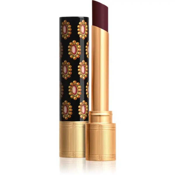 Gucci Gucci Gucci Beauty Rouge de Beauté Brillant овлажняващо червило цвят 714 Jody Wild Mauve 1.8 гр.